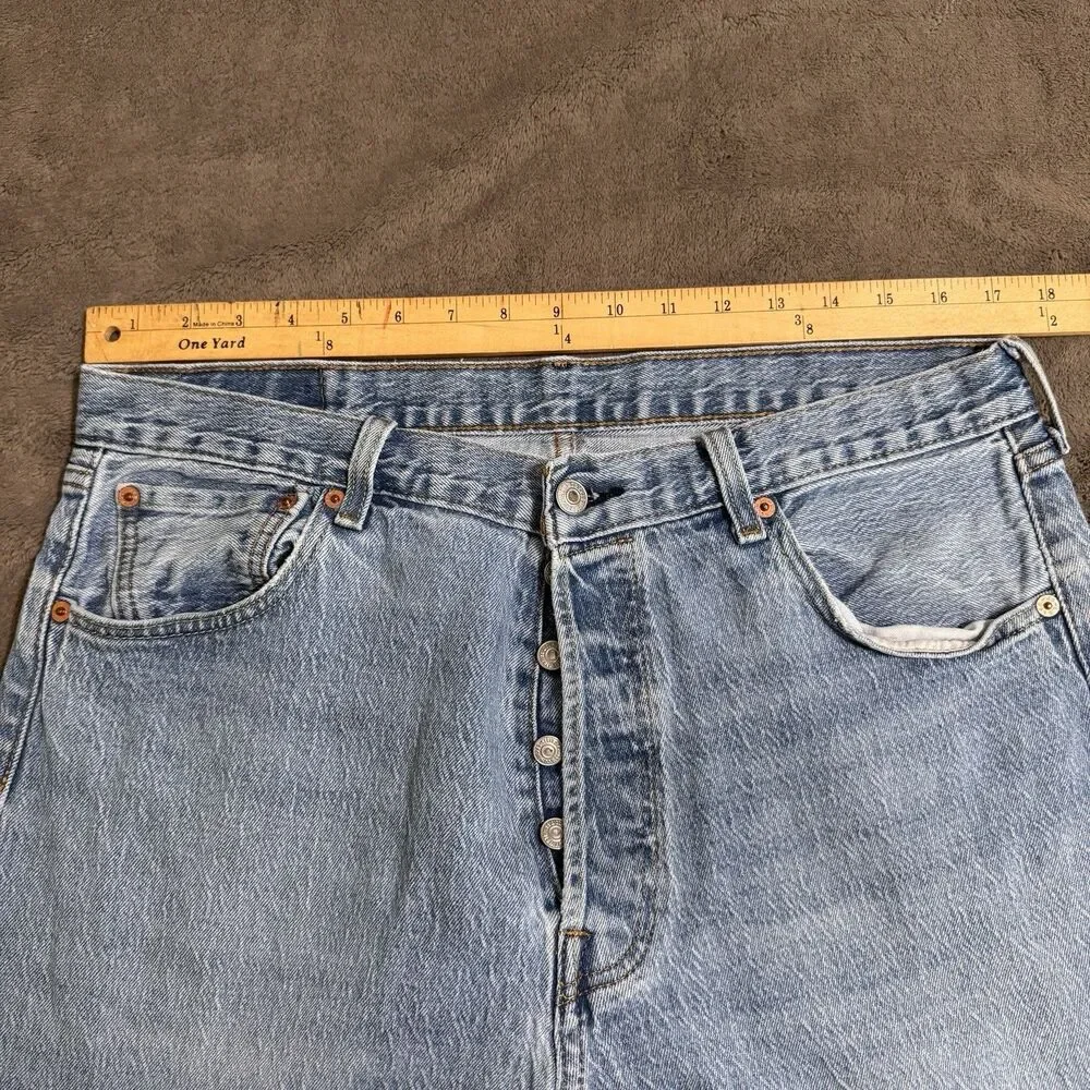Levis Premium 501 93 Denim Jeans 38x34